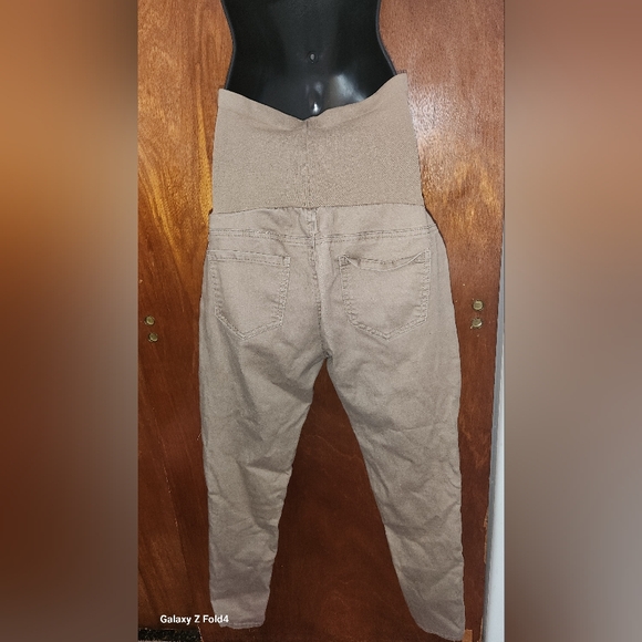 Maternity Jeggins - Tan - Picture 2 of 4